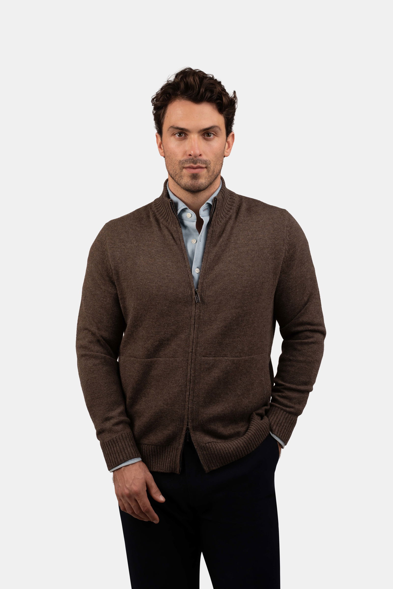 kolor 22AW レイヤードカーディガン 5 ブラウン kolor 22AW レイヤードカーディガン 5 ブラウン